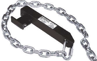 Use with proof coil chain.
