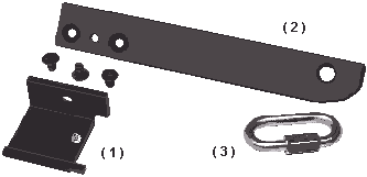 Disassembled BUZZBAR® Pallet Puller